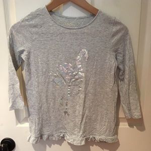 Lilly Pulitzer girl’s flamingo Fraizer top.